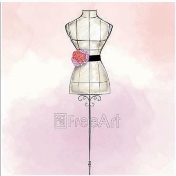 Paper Maché Mannequin Jewelry Display Office Decor - Picture 5 of 6